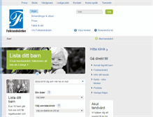 Tablet Screenshot of folktandvardenstockholm.se
